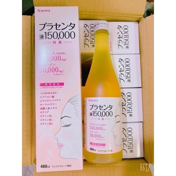Nước Uống Nhau Thai Cừu FRACORA PLACENTA Nhật Bản