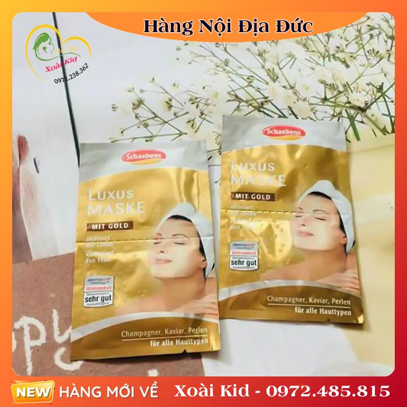 Mặt nạ vàng Luxus Gold Schaeben của Đức