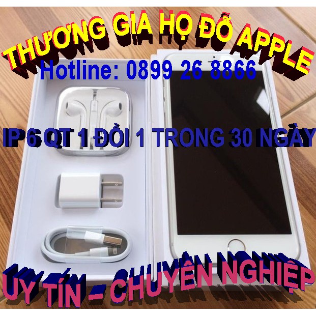 ĐIỆN THOẠI IPHONE 6 QUỐC TẾ CHÍNH HÃNG APPLE NGUYÊN BẢN ĐẸP NHƯ MỚI 16G/32G/64G VẬN CHUYỂN TOÀN QUỐC MIÊN PHÍ
