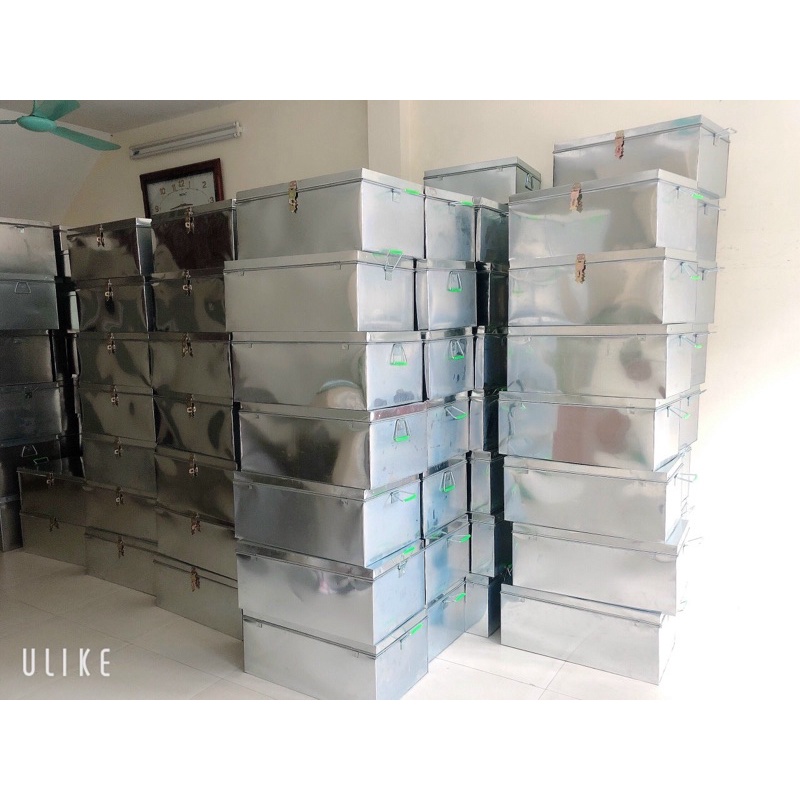 Hòm tôn kt D55cm x R34cm x C24cm.