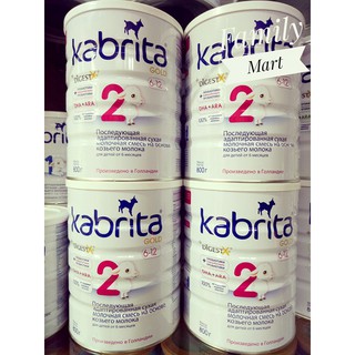 Sữa dê Kabrita 2 - hộp 800g (dành cho trẻ 6 - 12 tháng)