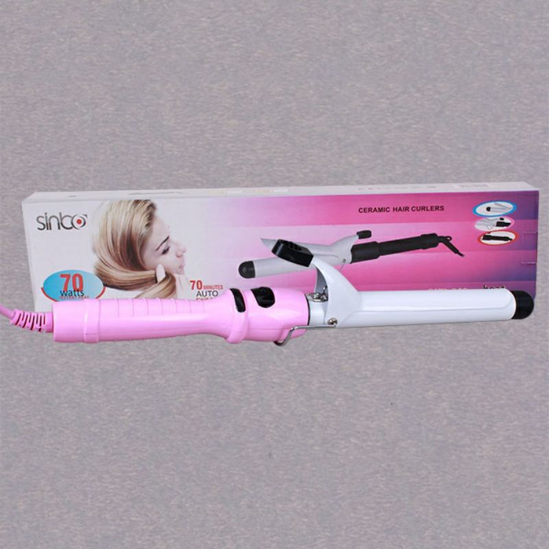 MÁY UỐN XOĂN TỰ ĐỘNG 360 ĐỘ VIVIDO & VOUGA 2IN1 MÀU HỒNG MẪU MỚI