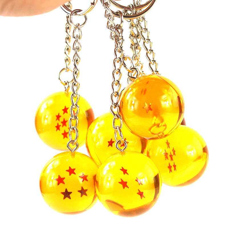 Móc Khóa Hình Bảy Viên Ngọc Rồng 2.5cm