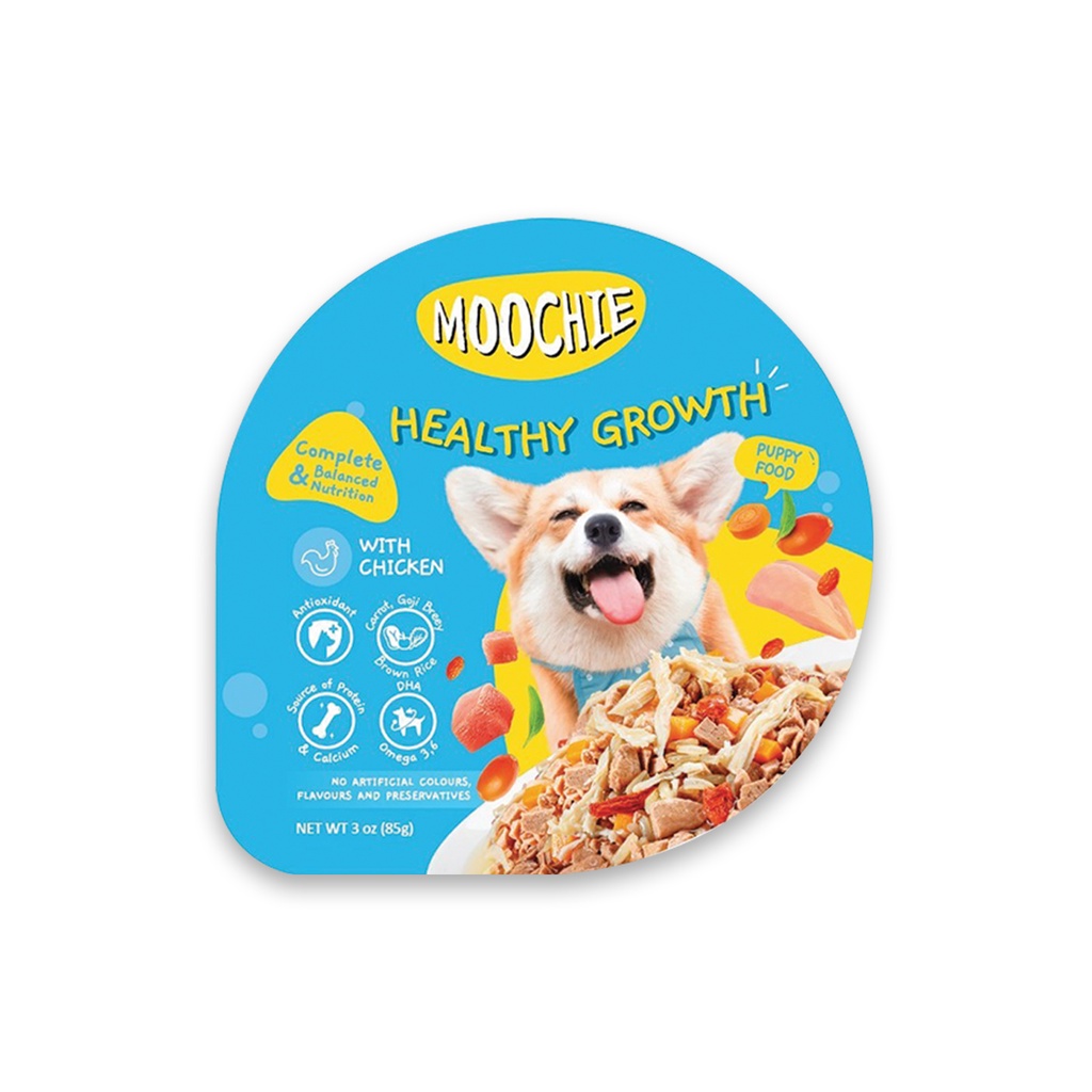 Sốt Pate Moochie cho chó con và chó trưởng thành 85g