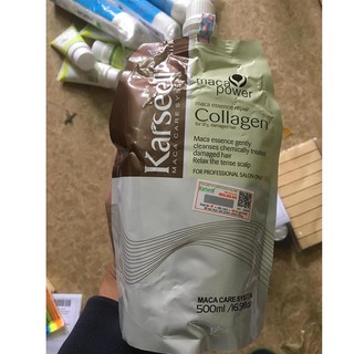 Dầu Hấp Tóc Collagen Karseell maca 500ml