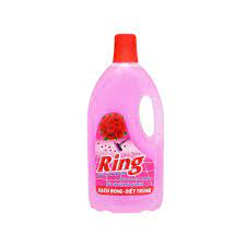 Nước lau sàn Ring -1kg hương hoa cúc, leverder,chanh sả, đuổi côn trùng  - 051
