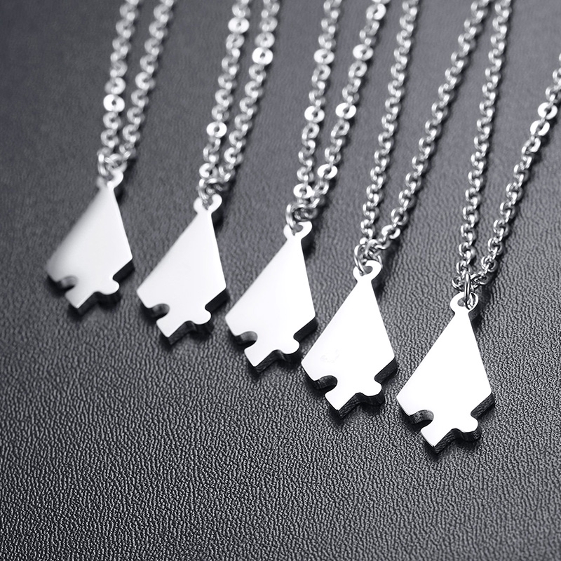 Set 5 vòng cổ mảnh ghép tình bạn thiết kế độc đáo thời trang