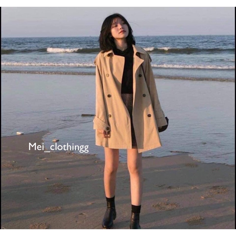 Áo kaki Jacket phong cách Hàn Quốc/ Áo khoác nữ ulzzang