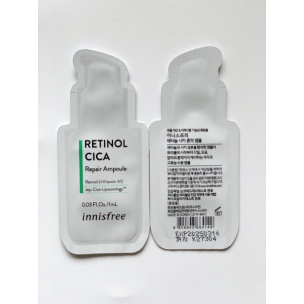 Tinh chất phục hồi da Innisfree Retinol Cica Repair Ampoule