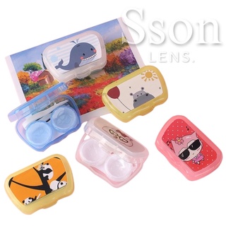 Khay Gương Mini Dụng Cụ Đeo Lens, Nhiều Màu - Kính Áp Tròng