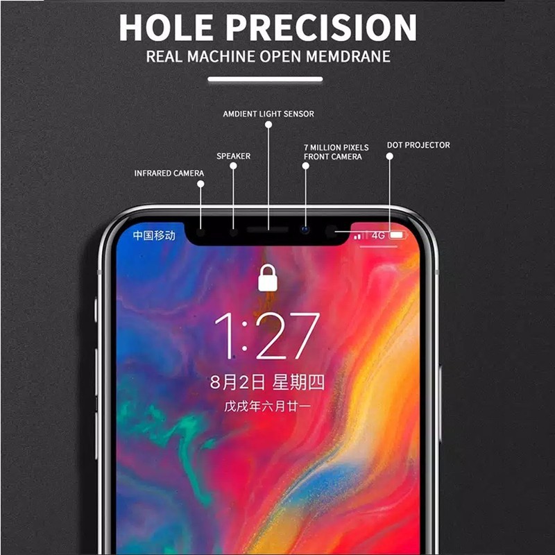 Kính Cường Lực Viền Cong Bảo Vệ Toàn Màn Hình Cho Iphone 14 Pro Max 14 Plus 13 Pro Max 12 11 Pro Max X 6s 7 8 Plus SE 2020