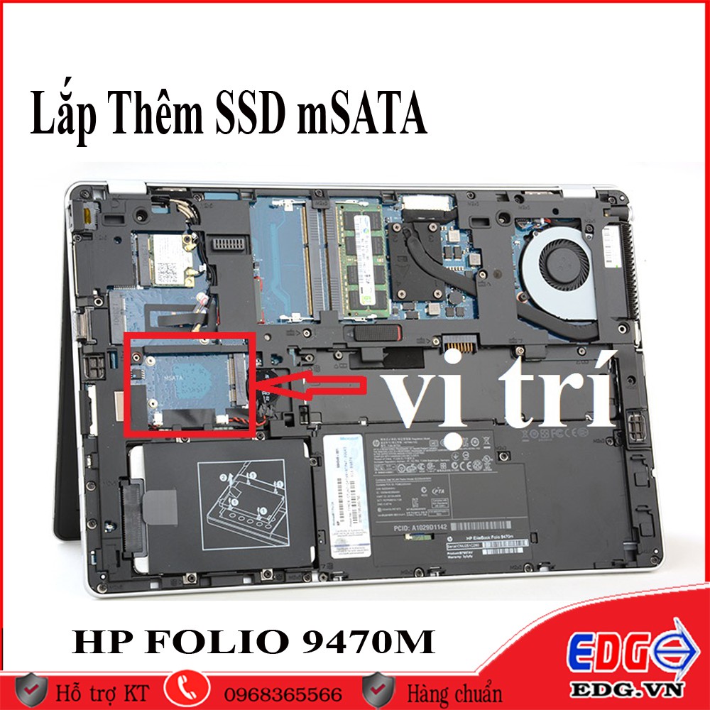Ổ Cứng SSD mSATA cho HP FOLIO 9470M | BigBuy360 - bigbuy360.vn