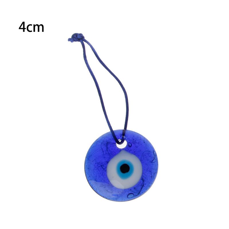 Phụ kiện treo tường trang trí hình đôi mắt xanh Thổ Nhĩ Kỳ
