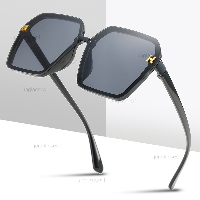 Kính Mát Gọng Vuông Màu Gradient Thời Trang Sang Trọng Cho Nam Nữ