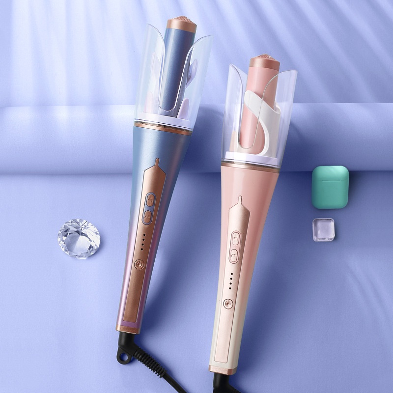 Máy Uốn Tóc Tự Động Bằng Sứ Có Thể Điều Chỉnh Nhiệt Độ