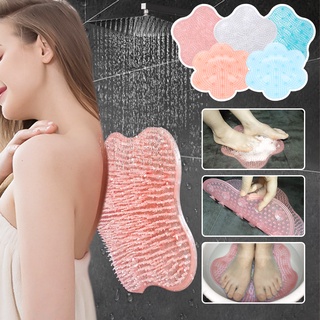 Tấm Silicon chà lưng massage lưng, massage chân