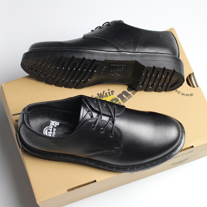Giày Da Bò 1461 2020 Full Black .Giày Dr.Martens Thailand Chính Hãng(1461.F.Black) | BigBuy360 - bigbuy360.vn