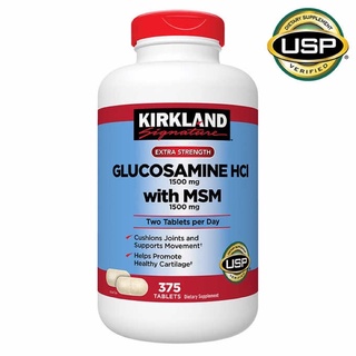 Glucosamine HCL & MSM 1500mg 375 viên