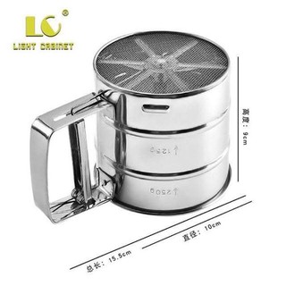 Rây bột inox có tay cầm