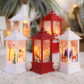 Đèn Ngủ Trang Trí Giáng Sinh Hình Ông Già Noel Christmas Wind Lamp Candlestick Light Small Hanging Night Light Christmas Decor For Home Bedroom Christmas Ornament Santa Claus Xmas Party Decoration Lights Gift for Kids