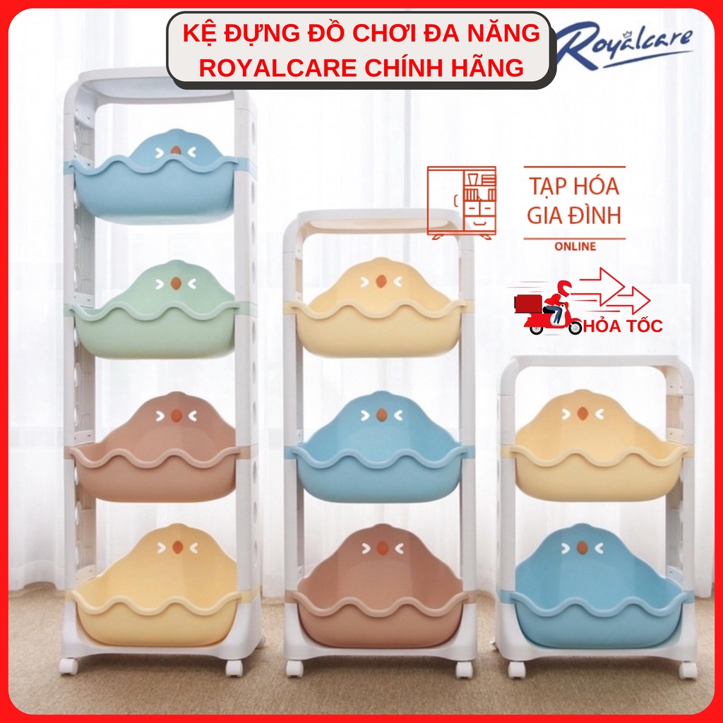 Kệ đựng đồ chơi đa năng hình gà phân phối chính hãng royalcare