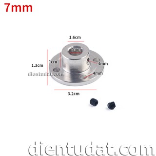 Khớp Nối Mặt Bích Kim Loại 7mm