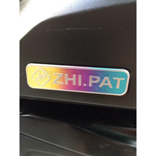 Tem dán pô e Chữ CSP VÀ ZHI.PAT “TITAN