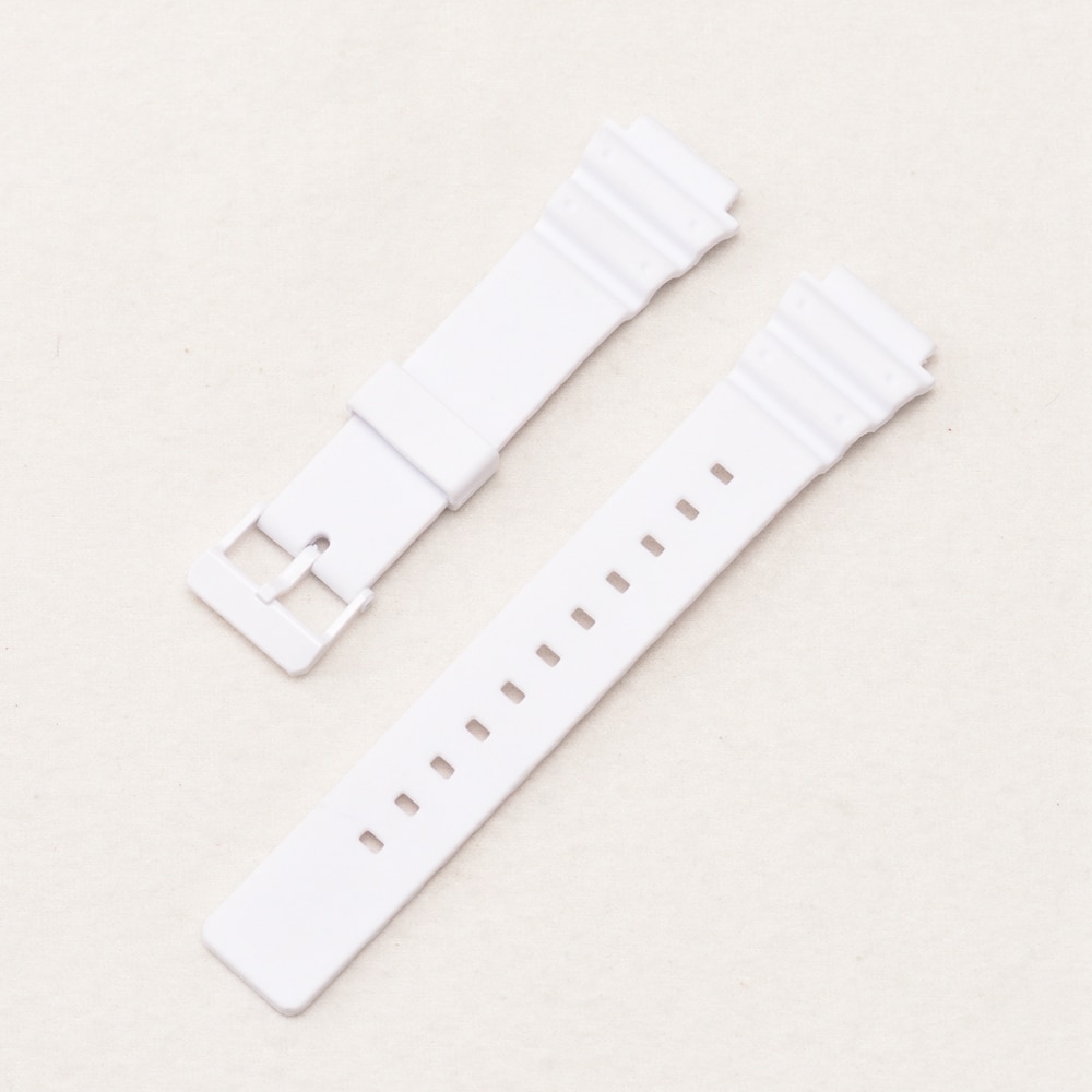 Dây Đeo Đồng Hồ Bằng Silicone Mềm Chống Nước 18mm Cho Casio MRW-200H