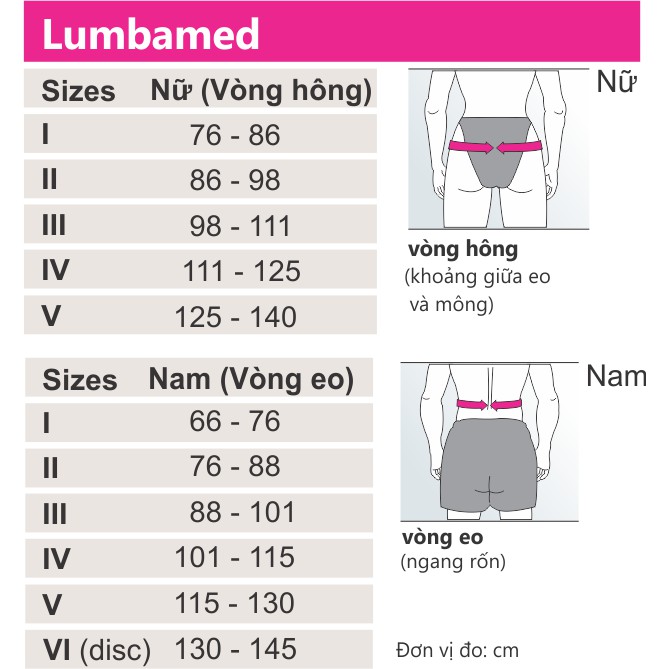 Đai lưng Lumbamed Basic - Medi01