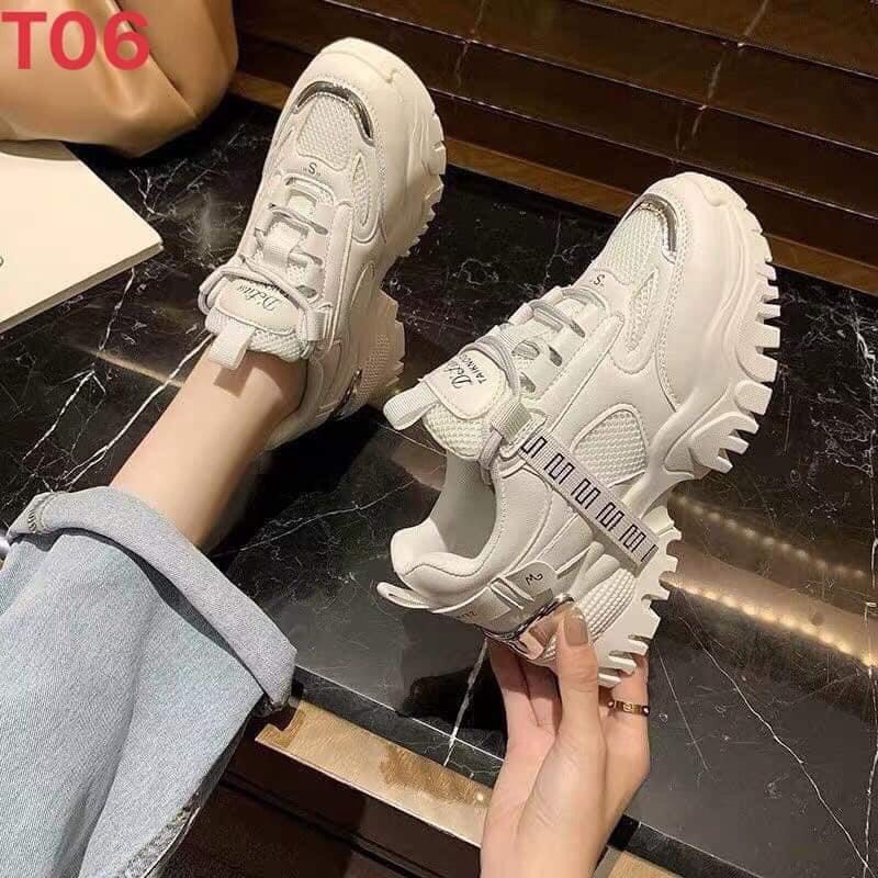 FREESHIP Giày thê thao nữ nâng đế siêu hot mã T06 | BigBuy360 - bigbuy360.vn