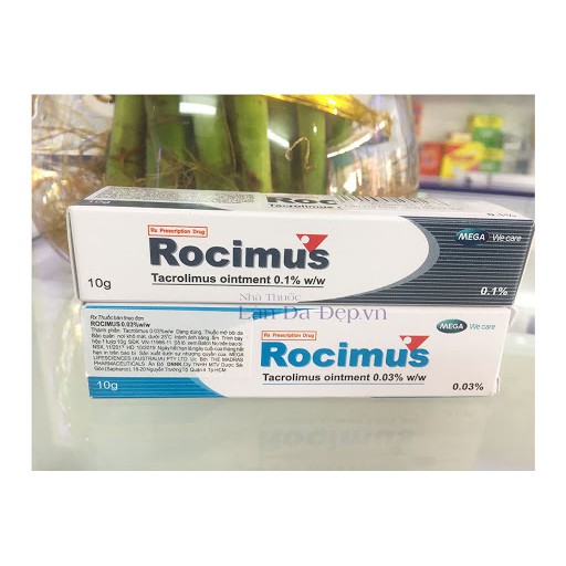 Rocimus kem dùng cho da chàm 0.1%