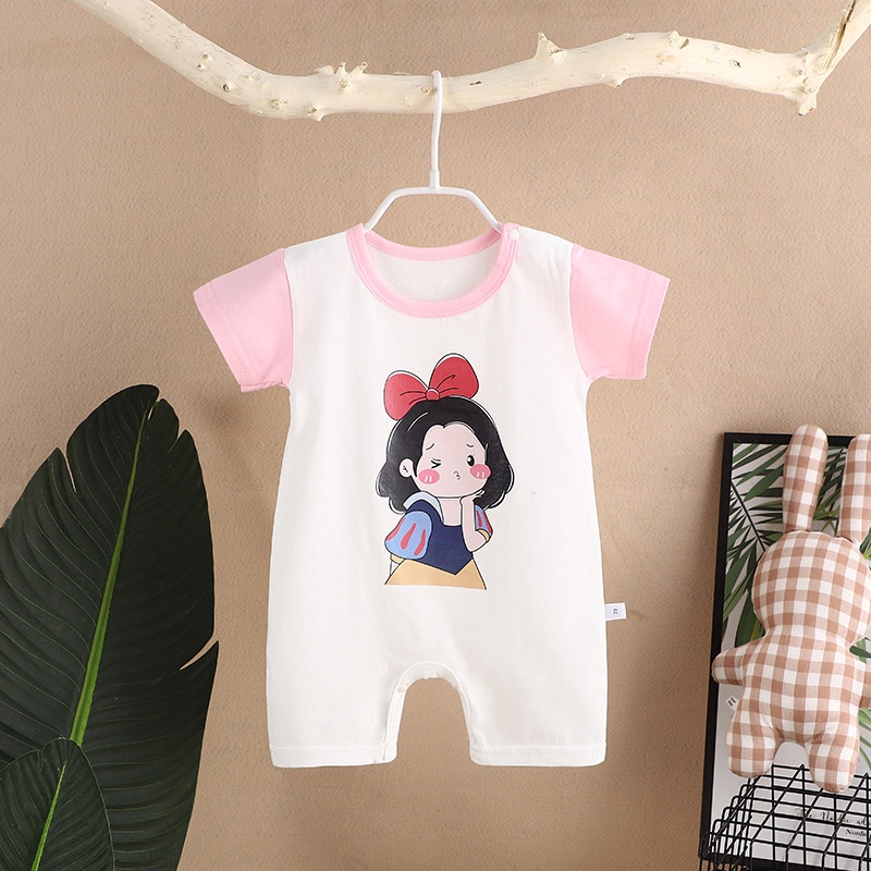 Body đùi cho bé trai và bé gái sơ sinh từ 3-12kg, mẫu cài vai mặc hè hàng đẹp - BD10