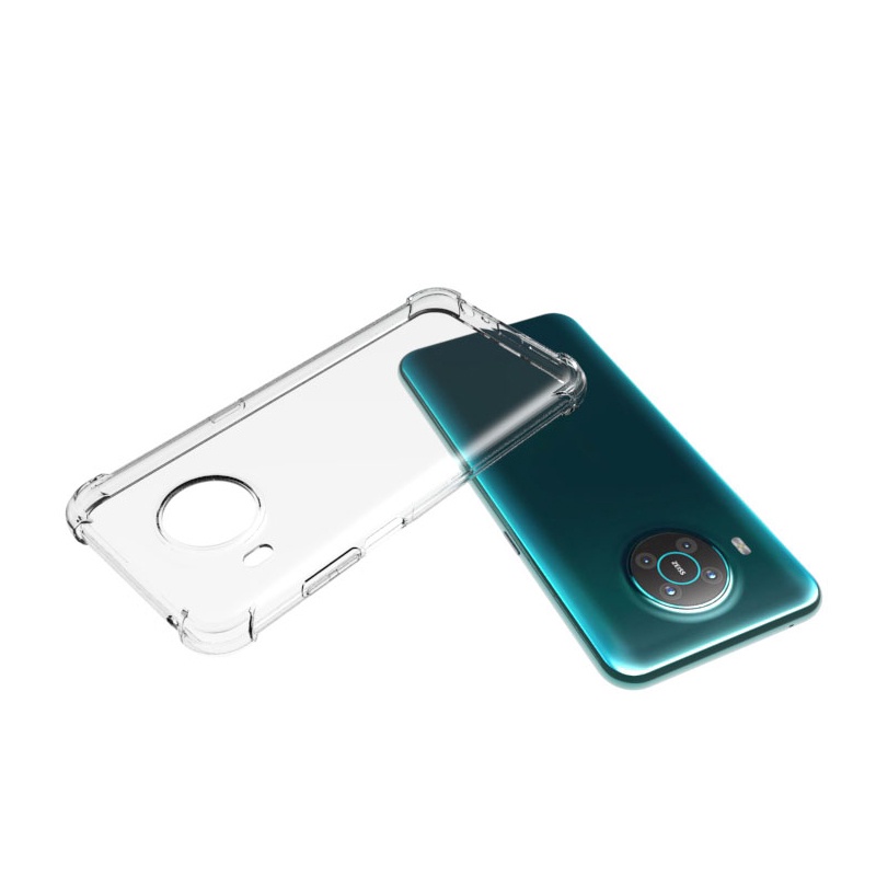 Bao Da Điện Thoại Trong Suốt Chống Sốc Cho nokia x10 x20 c1 c2 nokia x5 x6 5.1 6.1 plus Ốp