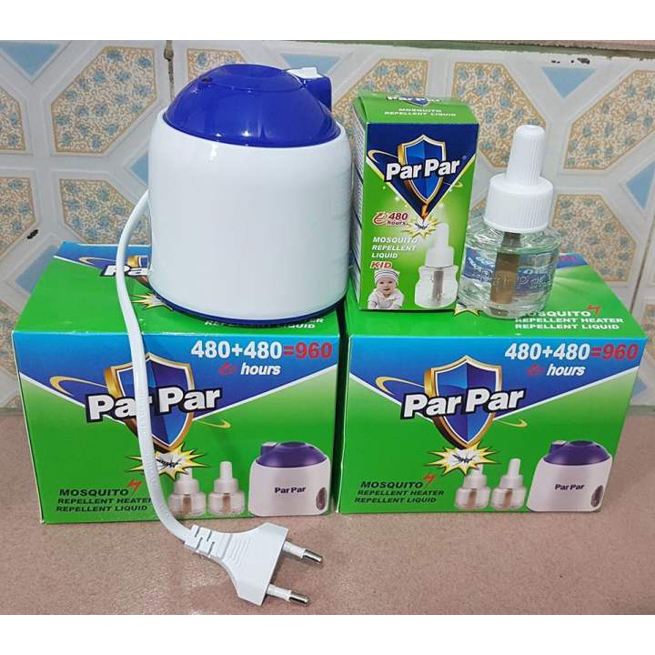 Máy xông tinh dầu đuổi muỗi ParPar (kèm 2 lọ tinh dầu)
