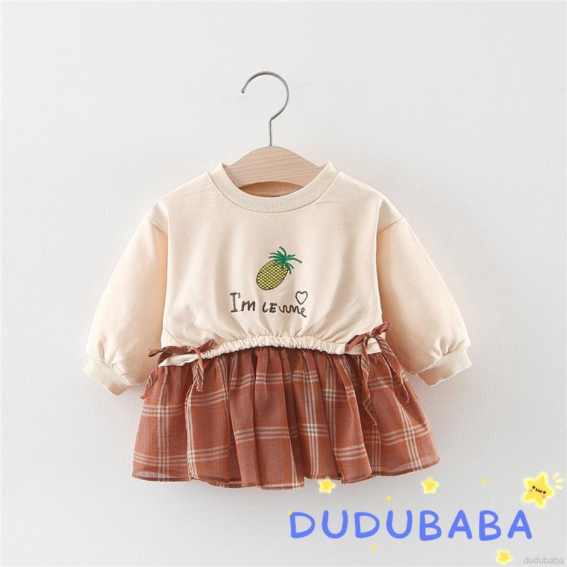 Trang phục 2 món dài tay thời trang xuân thu cho bé 0-3 tuổi