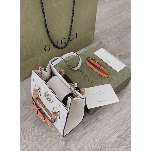 Túi xách nữ Gu.cci Diano Bamboo Supper Vip size 20 da thật