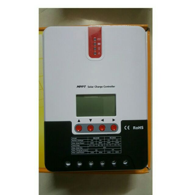 Bộ điều khiển sạc năng lượng mặt trời MPPT 30A auto 12/24V
