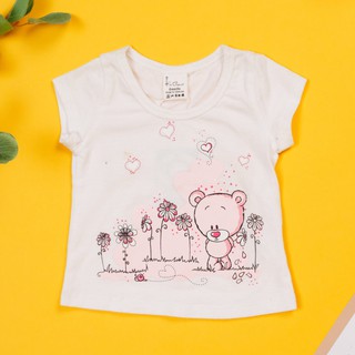 Áo Phông In Hình Gấu Bông Bé Gái (6-24 Tháng) K's Closet S17-B002 TM