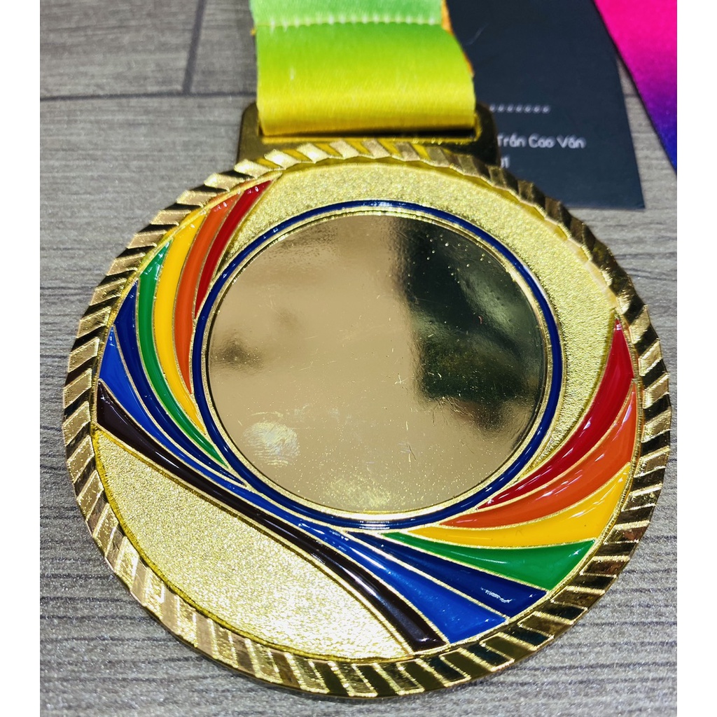 HUY CHƯƠNG KIM LOẠI DÂY 7 MÀU &lt;nhiều loại&gt;