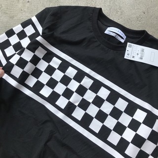 Áo thun Zara - Checkerboard Tee