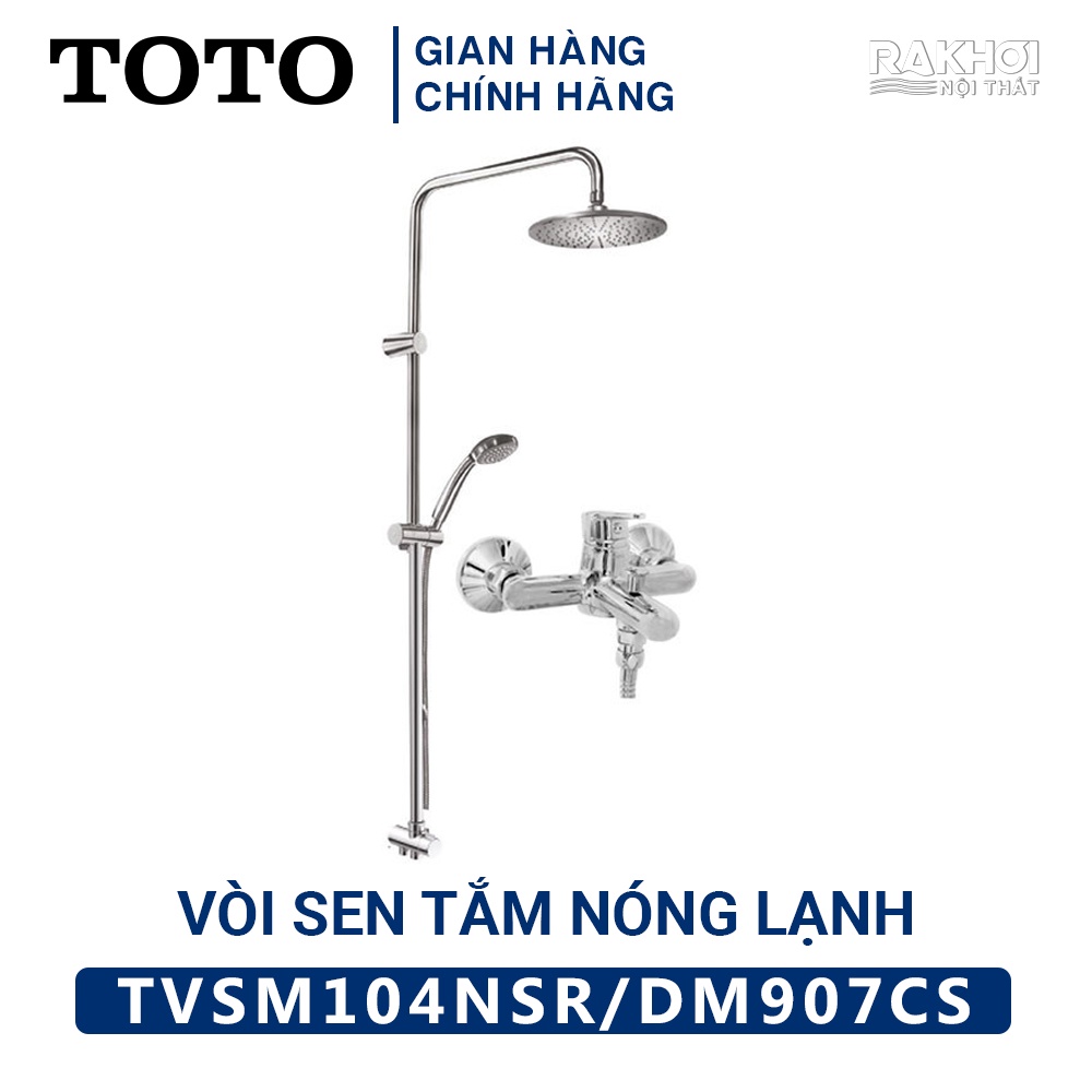 Vòi Sen Cây TOTO TVSM104NSR-DM907CS Nóng Lạnh