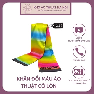 Ảo thuật khăn đổi màu,đạo cụ ảo thuật sân khấu, đồ chơi sáng tạo, thông minh, phát triển kỹ năng cho bé