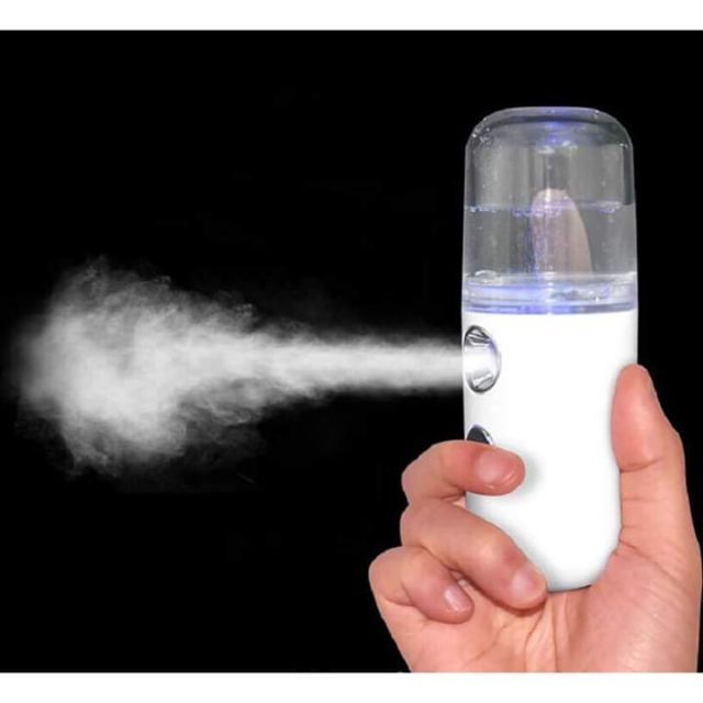 Máy Phun Sương Xông Hơi Mặt NaNo Mini Cầm Tay Hỗ Trợ Dưỡng Da Cấp Nước Tối Đa - Cam Kết Hài Lòng