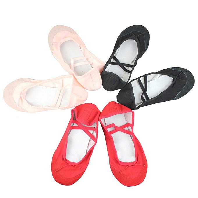 Giày Múa Đế Bệt Mũi Mềm - Màu Trắng | BigBuy360 - bigbuy360.vn