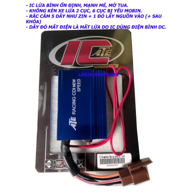 IC dream,wave 100 8 map chỉnh ATE