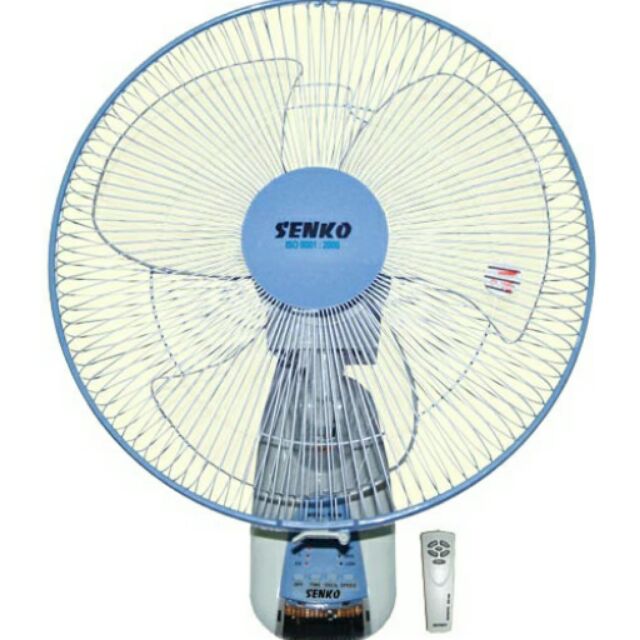 Quạt treo tường remote senko