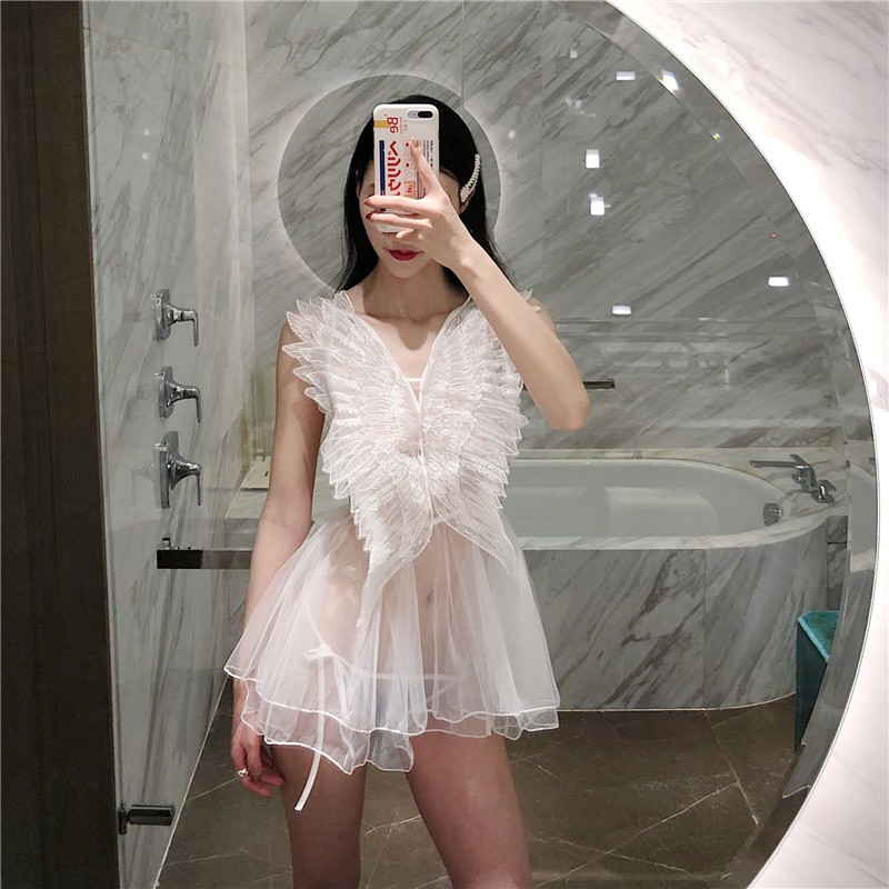 Váy ngủ sexy FREE SHIP thiên nga quyến rũ