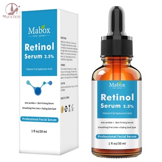 [Hàng mới về] Huyết thanh Retinol Mabox Vitamin C/A 2.5% xóa nếp nhăn và đốm đen chống lão hóa