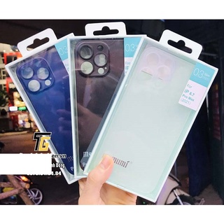 Ốp lưng iphone 13 pro max / 13 pro /13 mini siêu mỏng 0.3mm memumi