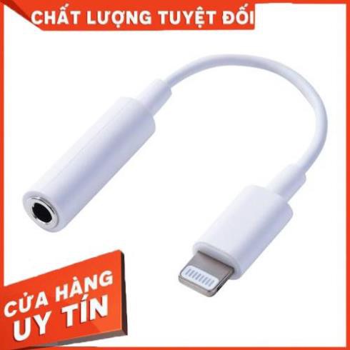 FREE SHIP  Loạ Xịn- Jack Chuyển Tai Nghe Lightning Sang Jack 3.5 - - dành cho iphone Iphone 7, 7plus, 8, 8plus ,X